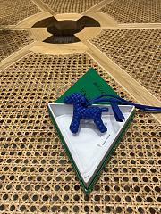 Bottega Veneta Dog Charm Blue - 5