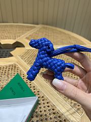 Bottega Veneta Dog Charm Blue - 3