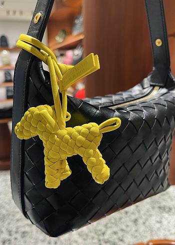 Bottega Veneta Dog Charm Yellow