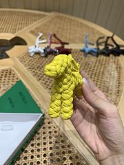 Bottega Veneta Dog Charm Yellow - 4