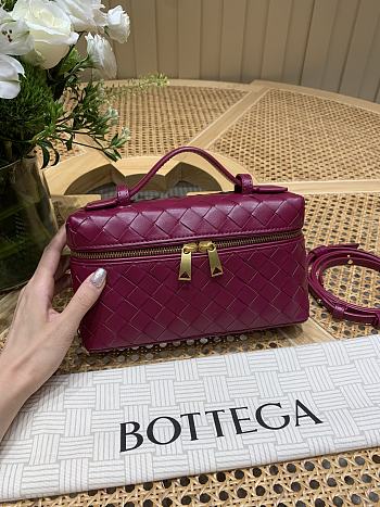 Bottega Veneta Bang Bang Vanity Case Cinnabar - 23x12.5x4cm