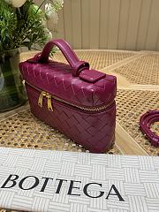 Bottega Veneta Bang Bang Vanity Case Cinnabar - 23x12.5x4cm - 3
