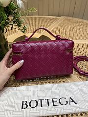 Bottega Veneta Bang Bang Vanity Case Cinnabar - 23x12.5x4cm - 2