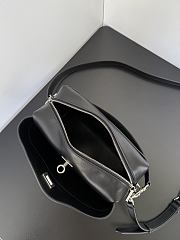 Balenciaga Rodeo Camera Bag in Lamskin Black Silver - 22.8x15.4x9.9cm - 2