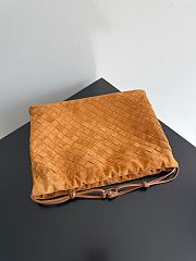 Bottega Veneta Dustbag Suede in Amber - 32x23x1cm - 2