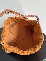 Bottega Veneta Dustbag Suede in Amber - 32x23x1cm - 4