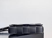 Bottega Veneta Cassette in Deep Black - 23x15x5cm - 3