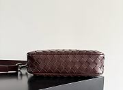 Bottega Veneta Small Intrecciato Camera Bag in Madder Brown - 24.5x15x6cm - 3