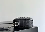 Bottega Veneta Small Intrecciato Camera Bag in Black - 24.5x15x6cm - 6