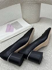 Jimmy Choo Jenson 65 Black Patent Leather Nappa Pumps - 5