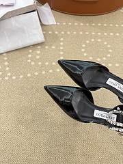 Jimmy Choo Stevie 30 Embellished Patent Leather Pumps in Black - 2