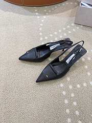 Jimmy Choo Frances 60 Slingback Pumps Black - 4