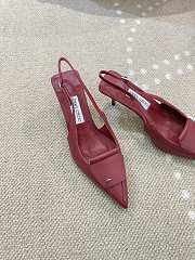 Jimmy Choo Frances 60 Slingback Pumps Red - 2
