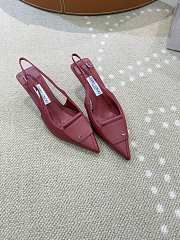 Jimmy Choo Frances 60 Slingback Pumps Red - 3