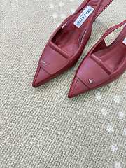 Jimmy Choo Frances 60 Slingback Pumps Red - 6