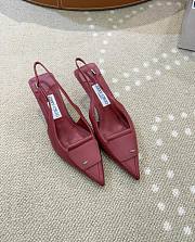 Jimmy Choo Frances 60 Slingback Pumps Red - 1