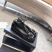 Chanel Ballet Flats Shiny Calfskin Black - 2