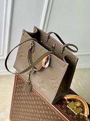 LV Onthego MM Monogram Empreinte Leather Smoke M25523 - 35x27x14cm - 6