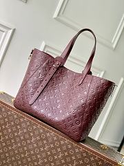 LV All In One MM Monogram Empreinte Leather Burgundy M25888 - 56.5x30.5x17cm - 5