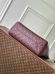 LV All In One MM Monogram Empreinte Leather Burgundy M25888 - 56.5x30.5x17cm - 6