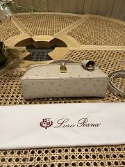 Loro Piana Extra Bag L23 Ostrich Leather Orix - 23x12x7cm - 6