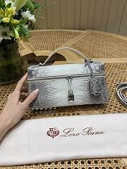 Loro Piana Extra Bag L23 Himalaya Lizard Leather - 23x12x7cm - 1