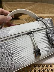 Loro Piana Extra Bag L23 Himalaya Lizard Leather - 23x12x7cm - 6