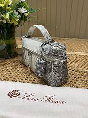 Loro Piana Extra Bag L23 Himalaya Lizard Leather - 23x12x7cm - 5