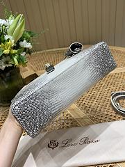Loro Piana Extra Bag L23 Himalaya Lizard Leather - 23x12x7cm - 2