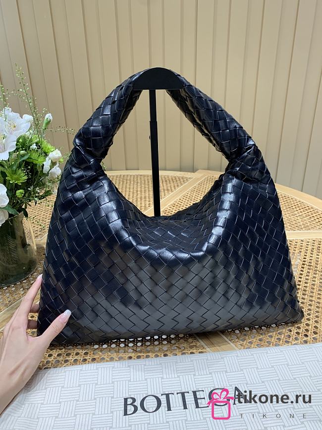 Bottega Veneta Small Hop Navy Blue - 46x21x10cm - 1