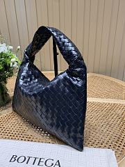 Bottega Veneta Small Hop Navy Blue - 46x21x10cm - 5