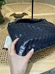 Bottega Veneta Small Hop Navy Blue - 46x21x10cm - 4
