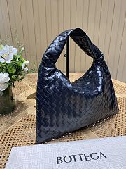 Bottega Veneta Small Hop Navy Blue - 46x21x10cm - 2
