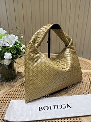 Bottega Veneta Small Hop Dark Praline - 46x21x10cm - 4