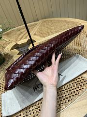 Bottega Veneta Small Hop Burgundy - 46x21x10cm - 4