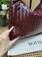 Bottega Veneta Small Hop Burgundy - 46x21x10cm - 2