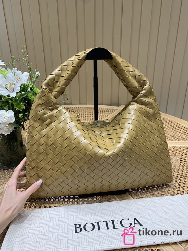 Bottega Veneta Small Hop Dark Praline - 46x21x10cm - 1