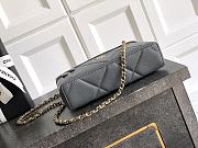 Chanel Vanity with Chain Grained Shiny Calfskin & Gold Tone Metal Gray - 19.5x17x5cm - 6