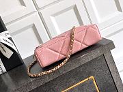 Chanel Vanity with Chain Grained Shiny Calfskin & Gold Tone Metal Pink - 19.5x17x5cm - 3