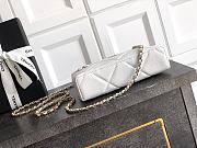 Chanel Vanity with Chain Grained Shiny Calfskin & Gold Tone Metal White - 19.5x17x5cm - 6
