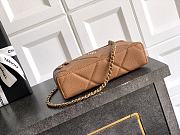 Chanel Vanity with Chain Grained Shiny Calfskin & Gold Tone Metal Brown - 19.5x17x5cm - 5