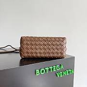 Bottega Veneta Small Andiamo Intrecciato Nocciola - 25x20x10cm - 2