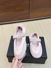 Prada Collapse Re-Nylon And Suede Ballerinas Pink - 4