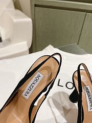 Aquazzura Amore Pump 95 Suede Black - 2