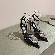  Aquazzura Crystal Margarita Pump 105 Black - 1