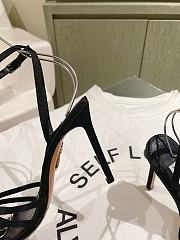  Aquazzura Crystal Margarita Pump 105 Black - 5