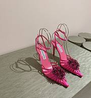  Aquazzura Crystal Margarita Pump 105 Pink - 1
