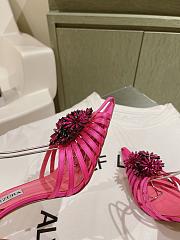  Aquazzura Crystal Margarita Pump 105 Pink - 6