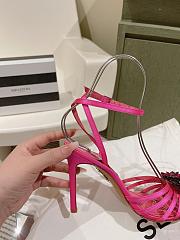  Aquazzura Crystal Margarita Pump 105 Pink - 3