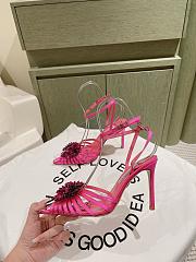  Aquazzura Crystal Margarita Pump 105 Pink - 2